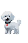 Barkley, the Barking Justice Radio mascot, animated