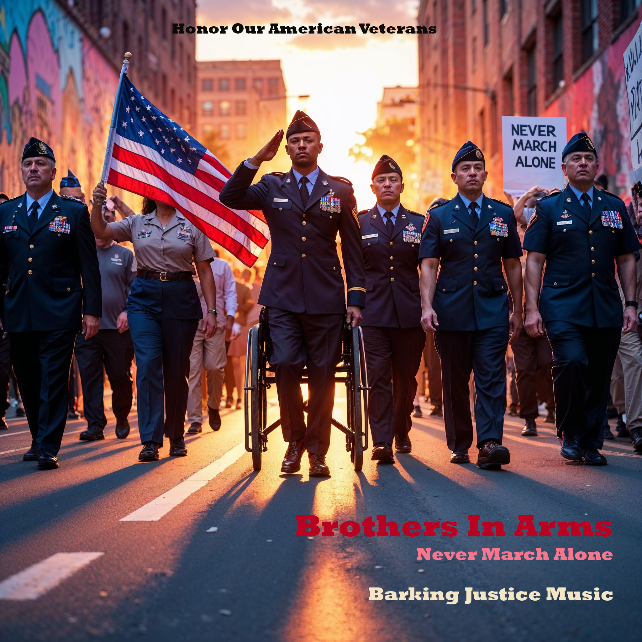 Brothers in Arms: Never March Alone cover art