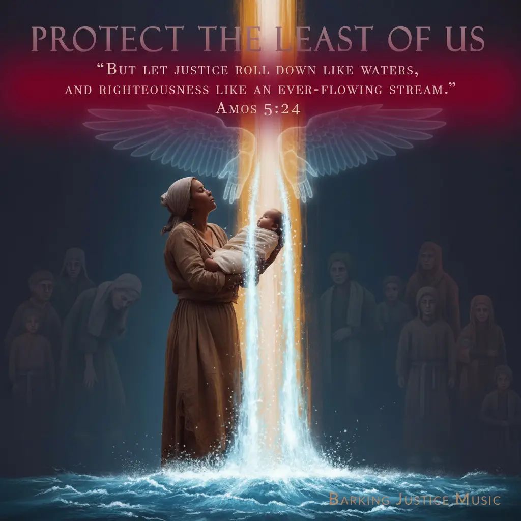 Segment artwork for Protect the Least of Us, a Barking Justice Radio program measuring policy by its effect on poor, sick, disabled and forgotten people.
